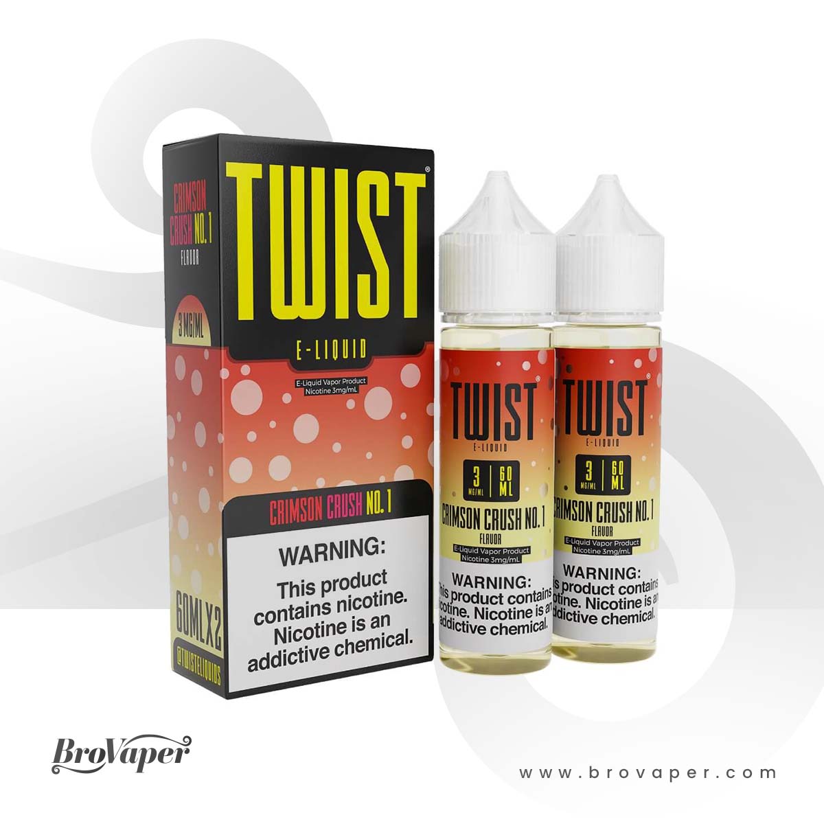 CRIMSON CRUSH NO. 1 BY TWIST E-LIQUID 2X60ML