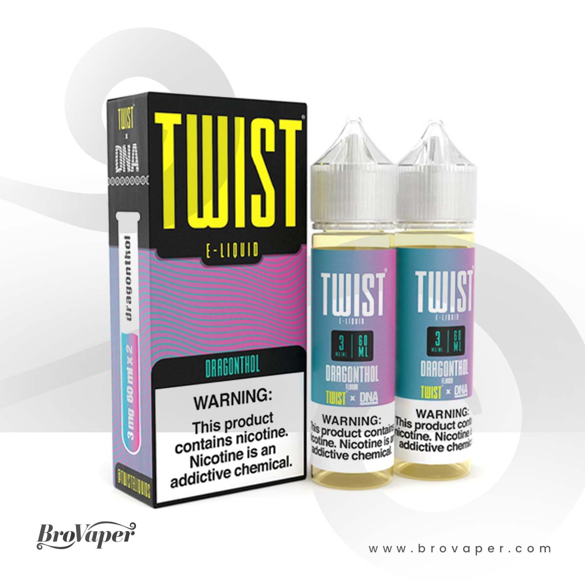 DRAGONTHOL BY TWIST E-LIQUID 2X60ML