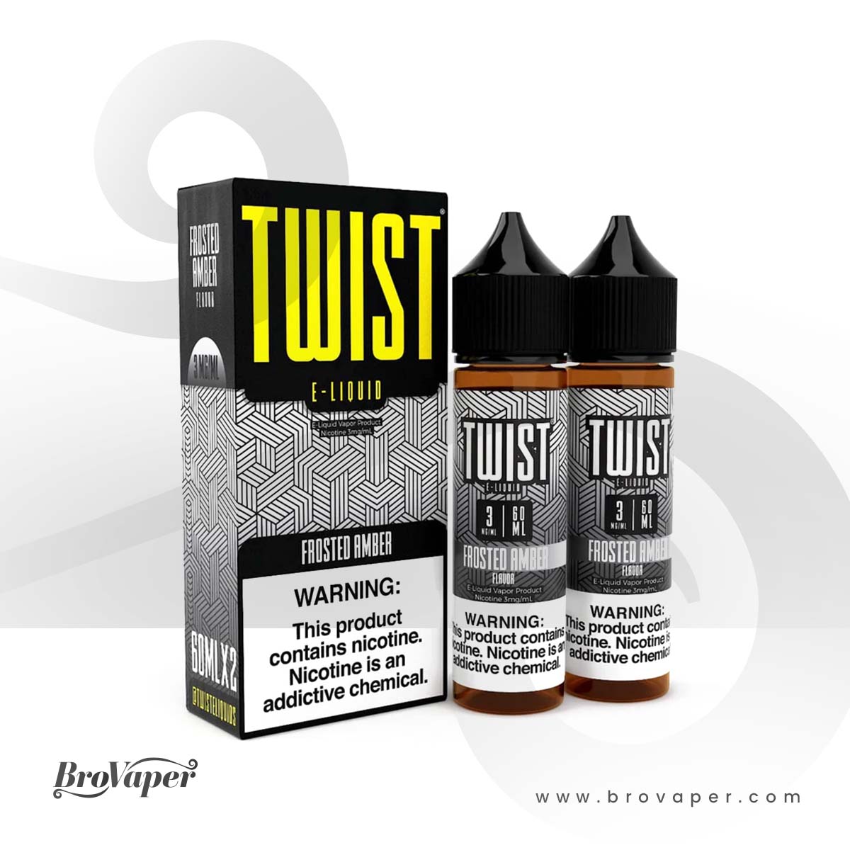 FROSTED AMBER BY TWIST E-LIQUID 2X60ML