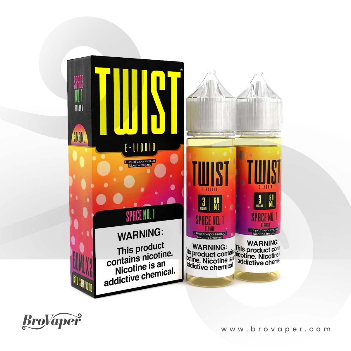 SPACE NO. 1 BY TWIST E-LIQUID 2X60ML