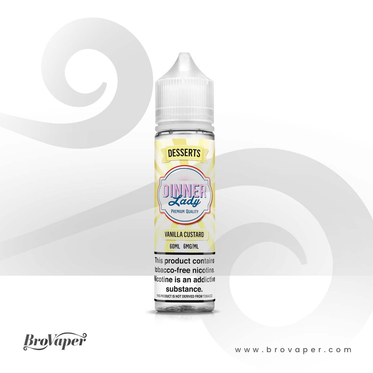 VANILLA CUSTARD BY DINNER LADY 60ML