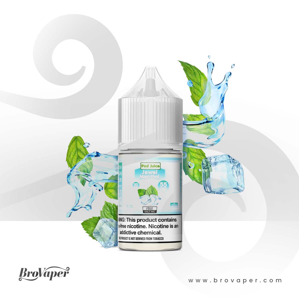 jewel menthol by pod juice 55