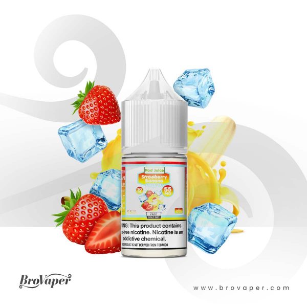 strawberry banana freeze by pod juice 55