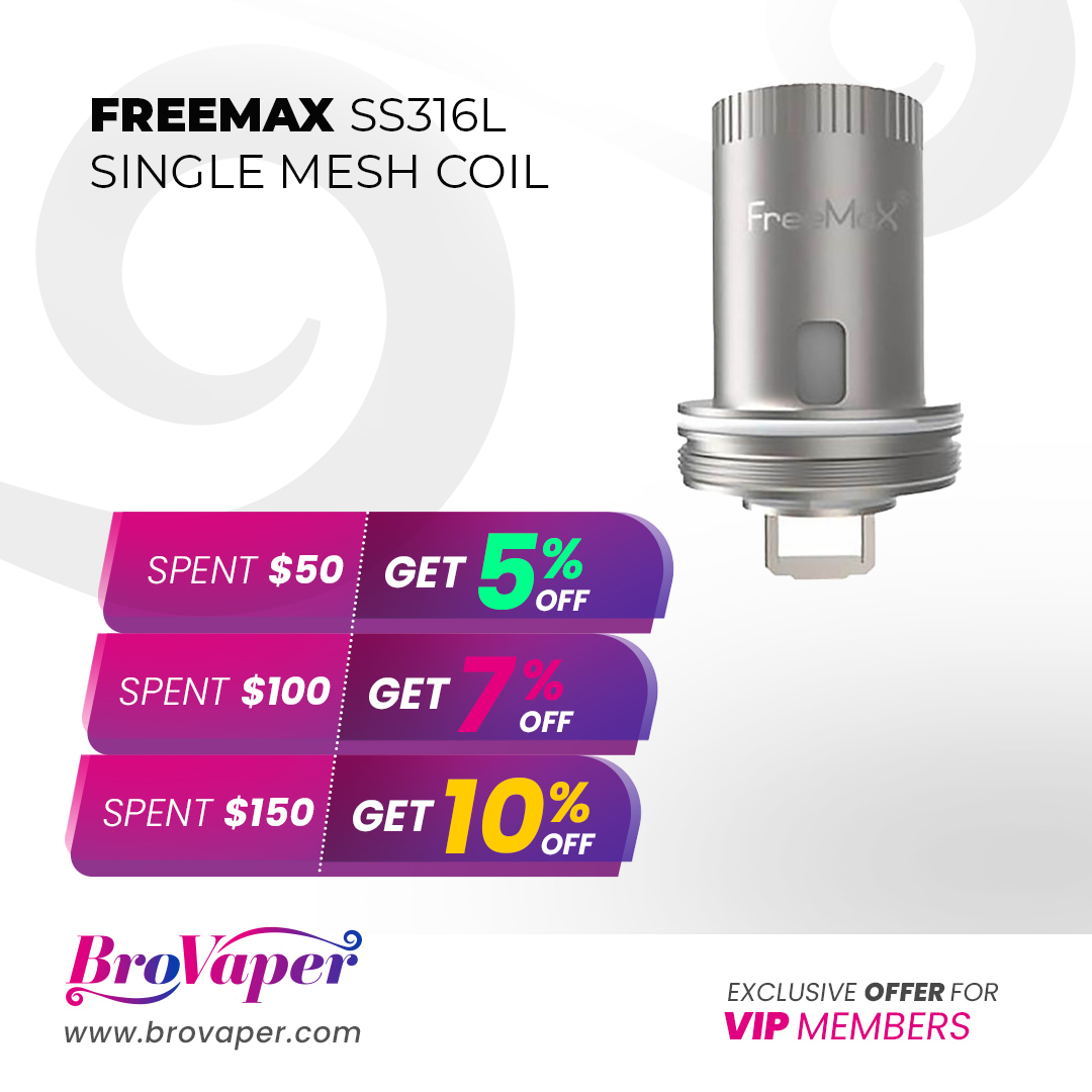 FREEMAX SS316L SINGLE MESH COIL