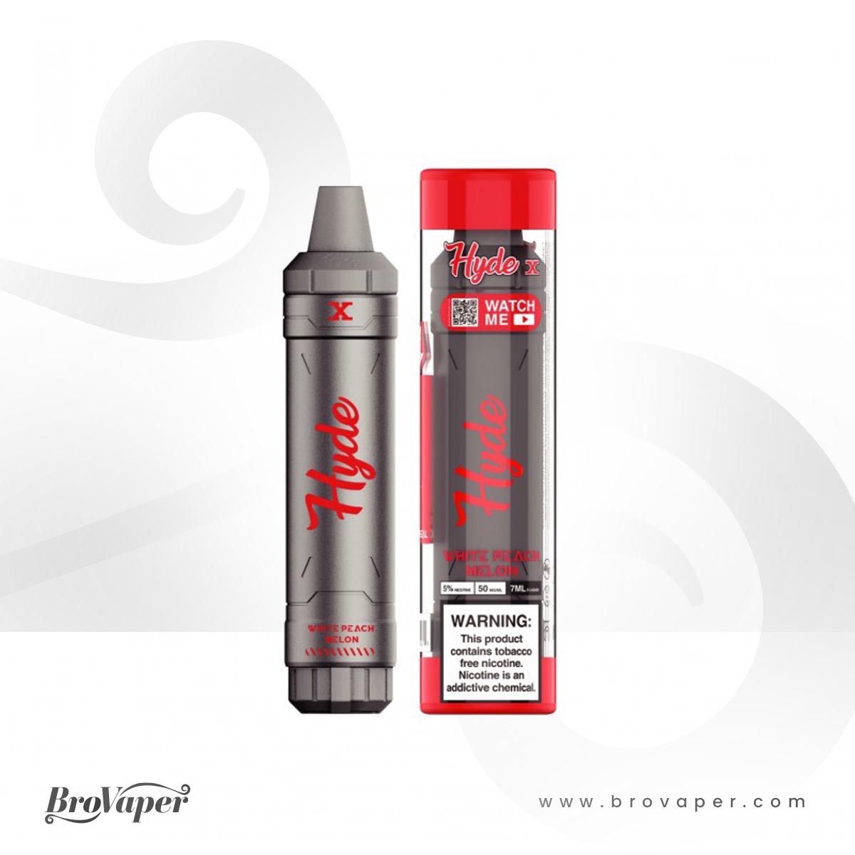 hyde_x_3000_puffs_white_peach_melon_wholesale_distributor_near_me_free_shipping_order_now_hyde_master_distro