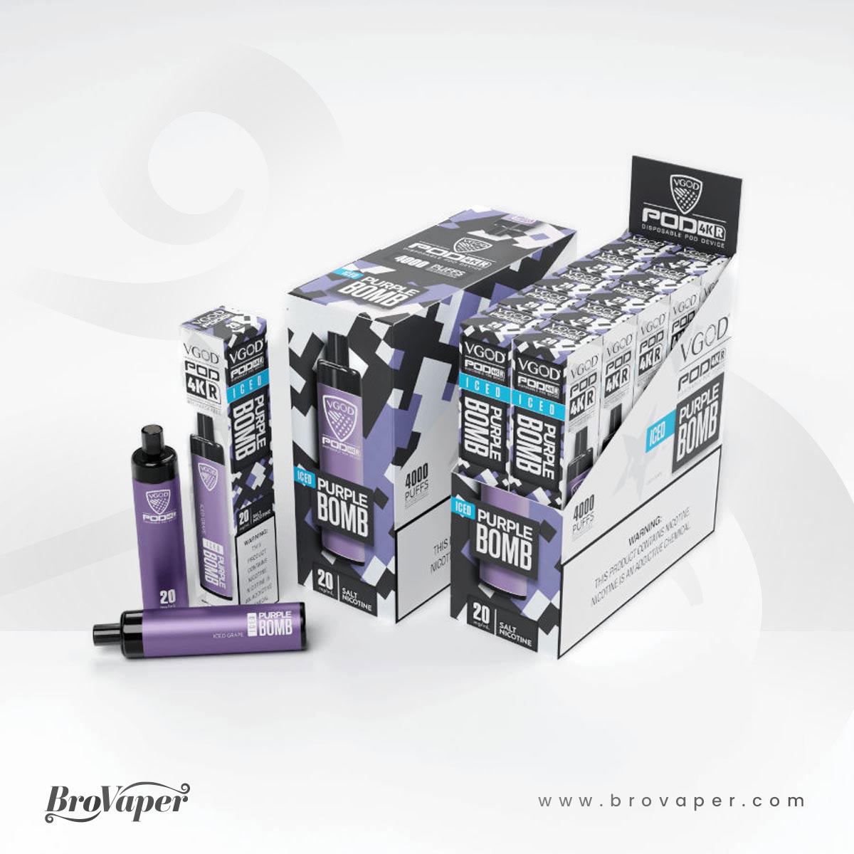 vgod_pod_4kr_disposable_iced_purple_bomb_wholesale_distributor_flum_pebble_elf_bar_air_bar